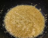 A picture of step 6 of Moong dal halwa.