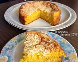 Foto langkah ke 9 dari resep Pumpkin Cheesy Cake / Kue Keju Labu Kuning.