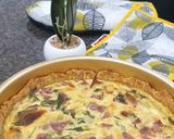 Foto langkah ke 4 dari resep Quiche Lorraine.