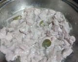 Foto del paso 1 de la receta: Carne de puerco con nopales y pico de gallo