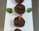 A picture of step 6 of Prawn lolipop.