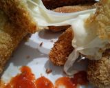 Foto langkah ke 4 dari resep Corndog Mozarella simple.