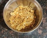 A picture of step 2 of Wai wai chaat.