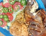 Foto del paso 5 de la receta: Mojarras doradas al mojo de ajo