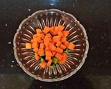 A picture of step 2 of Tomato Carrot Salad.