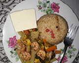 Foto del paso 5 de la receta: Camarones en primavera y arroz ala playa....🇸🇻