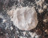 A picture of step 1 of Bajre ki Roti and Gud.