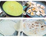 A picture of step 2 of Creative Kimchi Spring Roll Wraps.