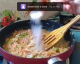A picture of step 12 of Radish Pulav/Mullangi Rice.