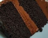 A picture of step 8 of Chocolate Cake with Fudge Frosting.