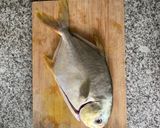 Gambar langkah 3 resipi Ikan Bawal Bakar Terung Berempah.