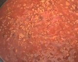 A picture of step 5 of Sausage meat pasta bake.