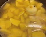 A picture of step 3 of Potato Stew with Smoked Herring and Cream.