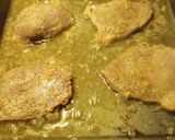 A picture of step 2 of Duck Sauced Chops.