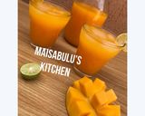 A picture of step 4 of Mango lemonade.