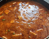 A picture of step 7 of Mutter paneer makhanwala.