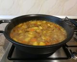 Foto del paso 8 de la receta: Guiso de mollejas con patatas al curry