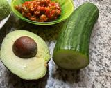 Une image de l'étape 4 de 🥗🌮🌽wraps🥑 saumon 🍣 légumes de saison 🌶️🫑🍂.