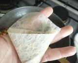 صورة لخطوة 3 من وصفة سمبوسة بخبز الشراك