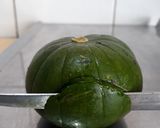 Foto del paso 1 de la receta: Floreciendo un zapallo de tronco