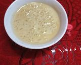 A picture of step 3 of Rice kheer.