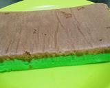 Foto langkah ke 8 dari resep Bolu Kukus Pandan Kopi Mocca.