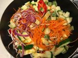 Arroz con vegetales