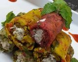आटे से बने पनीर वेजिटेबल रोल (Aate se bani paneer vegetable roll recipe in Hindi) रेसिपी चरण 12 फोटो