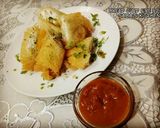 A picture of step 7 of Bread Hung Curd Heat Roll/Dahi Ke Sholey.