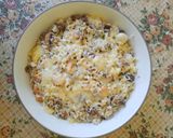 Foto langkah ke 7 dari resep Baked Mushroom Rice with Mozzarella.