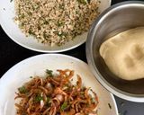 A picture of step 1 of Restaurant style Paneer Onion 🧅 Lachcha Paratha 🫓.