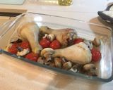 A picture of step 3 of Roast chicken drum sticks 🍗.