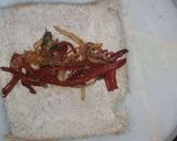 A picture of step 5 of Instant bread spring roll.