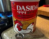 A picture of step 8 of My husband’s favorite Chicken Jook 닭죽.