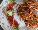 A picture of step 8 of Lacha Chicken Pakora.