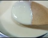 A picture of step 7 of Rose Mahalabia (Arabian dessert) Milk pudding.