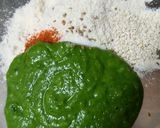 A picture of step 9 of Rawa Palak Chakli.