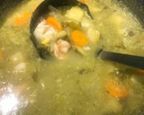 Foto del paso 2 de la receta: SOPA VERDE DE CAMARONES 🍤