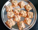 A picture of step 3 of Biscuit Canapes.