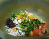 A picture of step 2 of Cheese balls chaat.