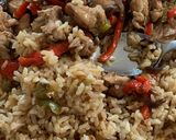 Foto del paso 6 de la receta: Pollo pimentado con arroz