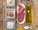 Schnitzel mit Kartoffelpüree Rezeptschritt 1 Foto