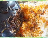 A picture of step 11 of Beef Biryani.