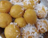 Foto langkah ke 5 dari resep Klepon ketan ubi kuning.