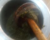 A picture of step 6 of Sarson Ka saag chicken.