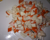 Foto del paso 2 de la receta: Croquetas de merluza y palitos del mar