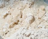 A picture of step 2 of Dal bafla.