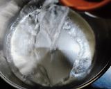 A picture of step 1 of Ginger cardamom milk tea.