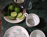 A picture of step 1 of Lemon Chilli Sarbat.