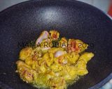 Gambar langkah 1 resipi Ayam beriani ringkas.